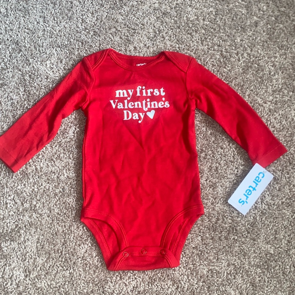 ❤️Carter’s My First Valentine’s Day Top